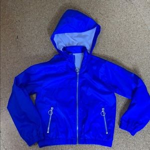 Blue wind breaker